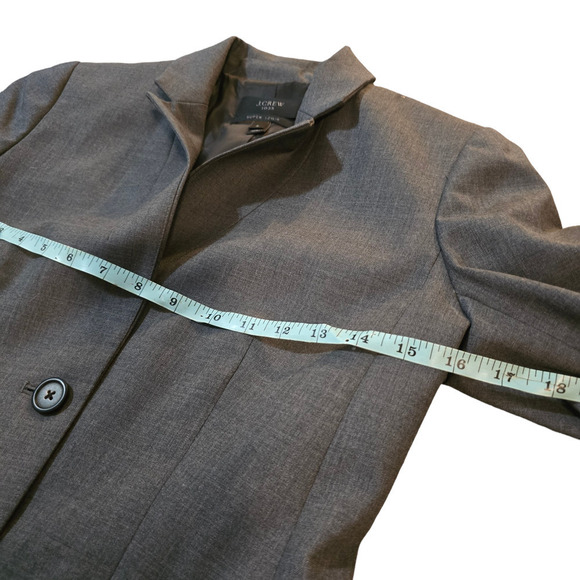 J. Crew Super 120’s Wool Blazer size 2 xs - Picture 6 of 8
